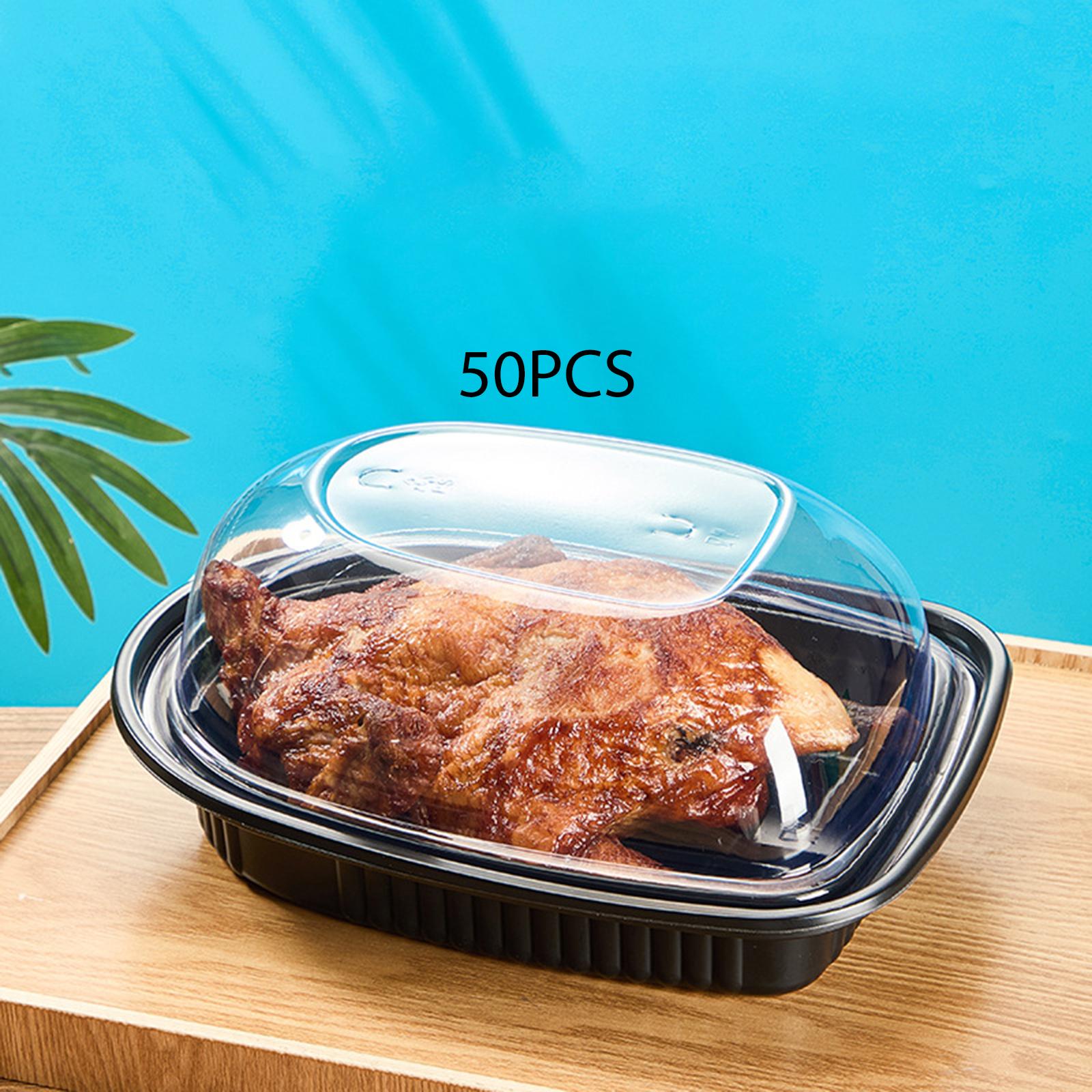 Meal Prep With Rotisserie Chicken - Wegwerp bakjes voor rotisserie kip, grote