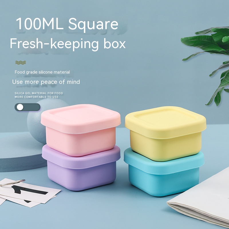 Meal Prep Microwave - Afgesloten siliconen lunchbox voor kinderen, geschikt