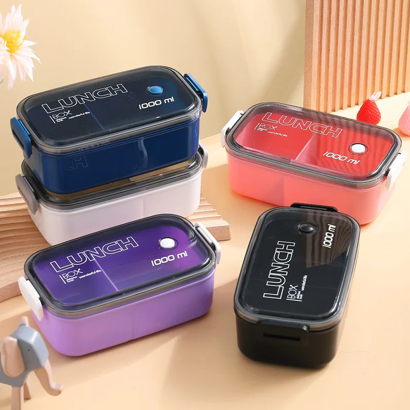 Meal Prep Microwave - Broodtrommel Bewaardoos, Magnetron Hittebestendig Plastic Voedsel,