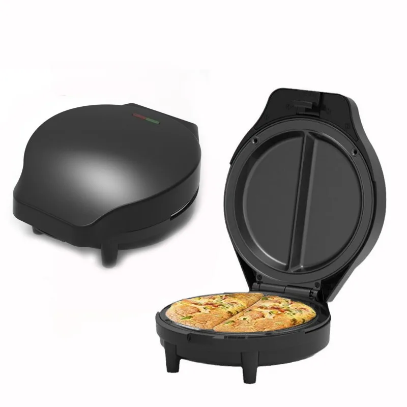 Breakfast Sandwich Press - 110V-220V Omeletmaker Anti-aanbaklaag Dubbele Mini Pannenkoekenmaker
