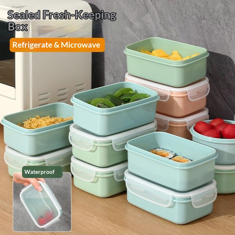 Meal Prep Ideas - Luchtdicht bewaardozen voor voedsel, BPA-vrij, stapelbaar,