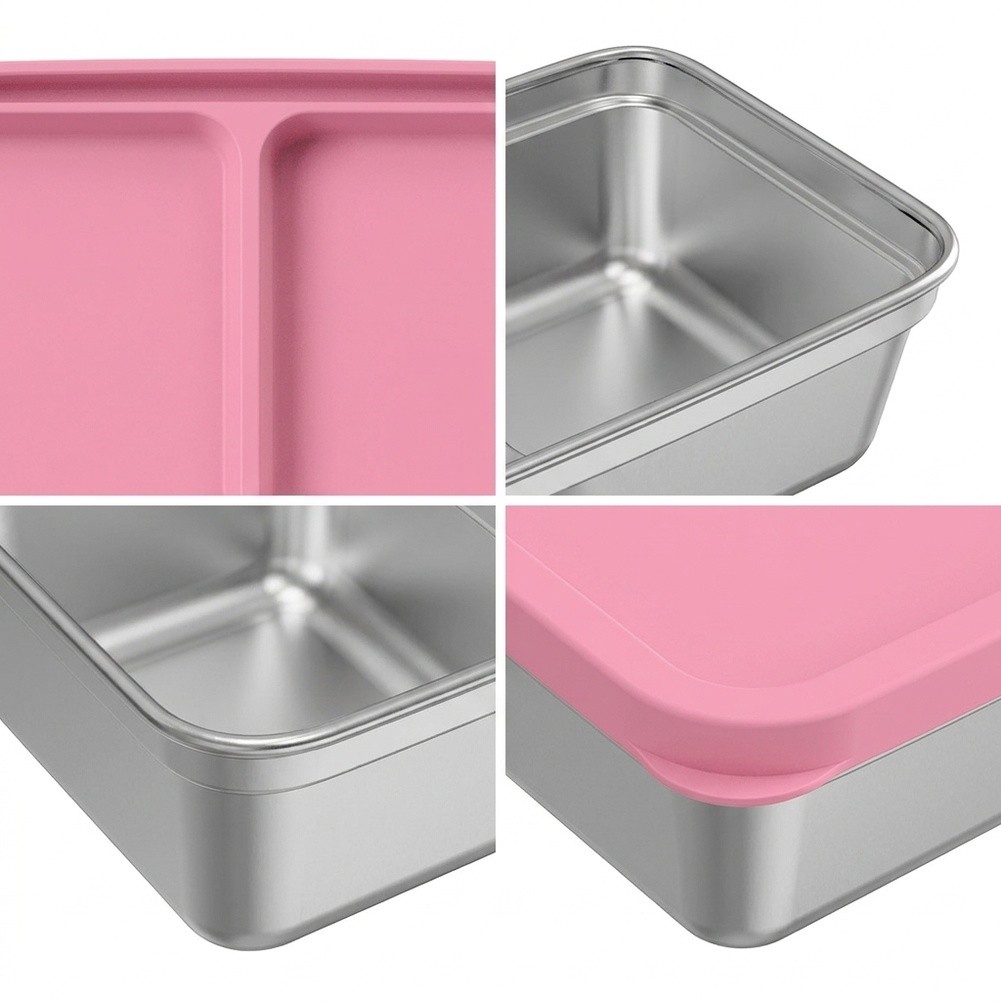 Meal Prep Snacks For Toddlers - Stapelbare roestvrijstalen snackbox voor peuters met