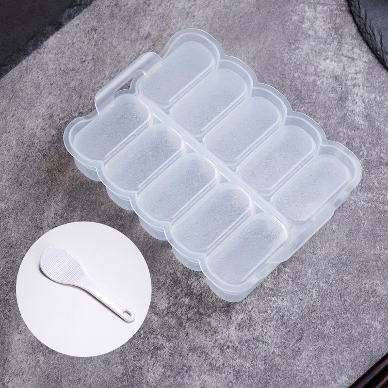 Rice Ball Mold - Rijstballenvorm met rijstlepel, sushi, antiaanbak, drukvorm,