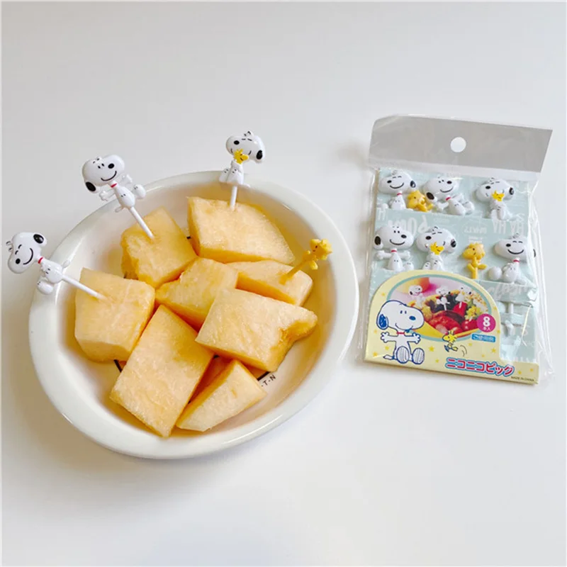 Rice Ball Mold - Snoopy cartoon bento fruitvorkjes, herbruikbare decoratieve