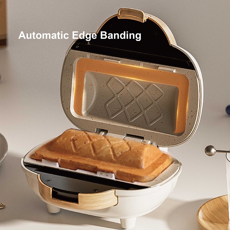 Breakfast Sandwich Press - 500W Sandwich Machine Snelle Ontbijtmachine Thuis