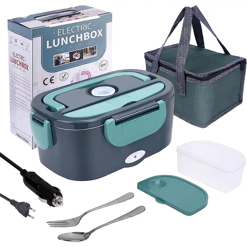 Meal Prep Microwave - 1,5 L 60W elektrische lunchbox Voedselverwarmer