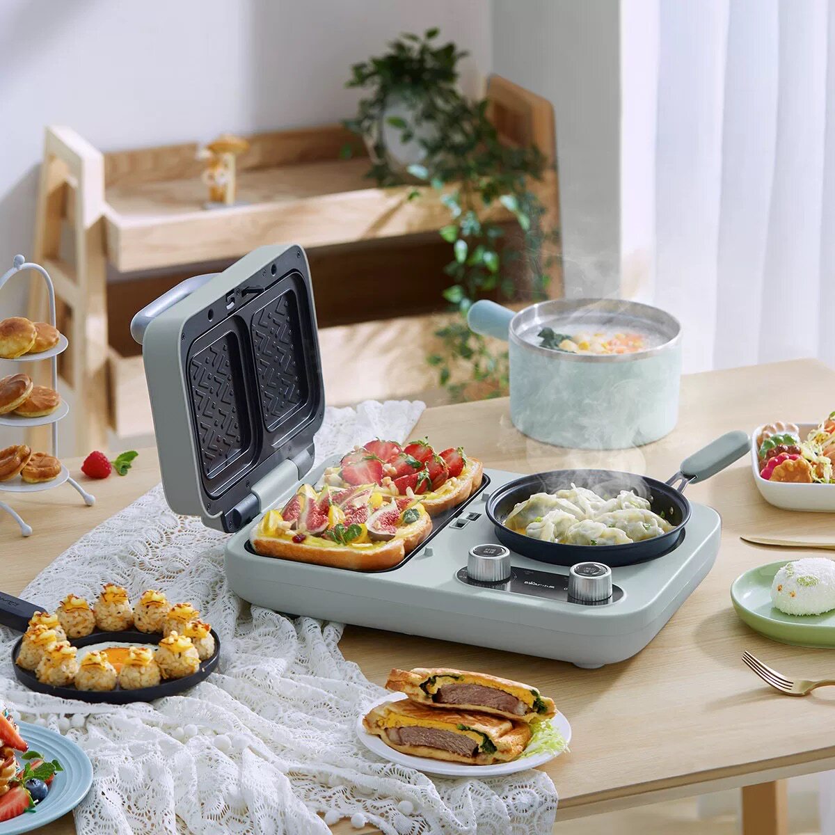 Sandwichmaker Ontbijtmachine T - Breakfast Sandwich Press recensie en prijs