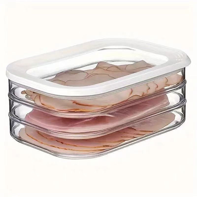 3-laags opbergdoos voor delica - Meal Prep Cold Lunches recensie en prijs