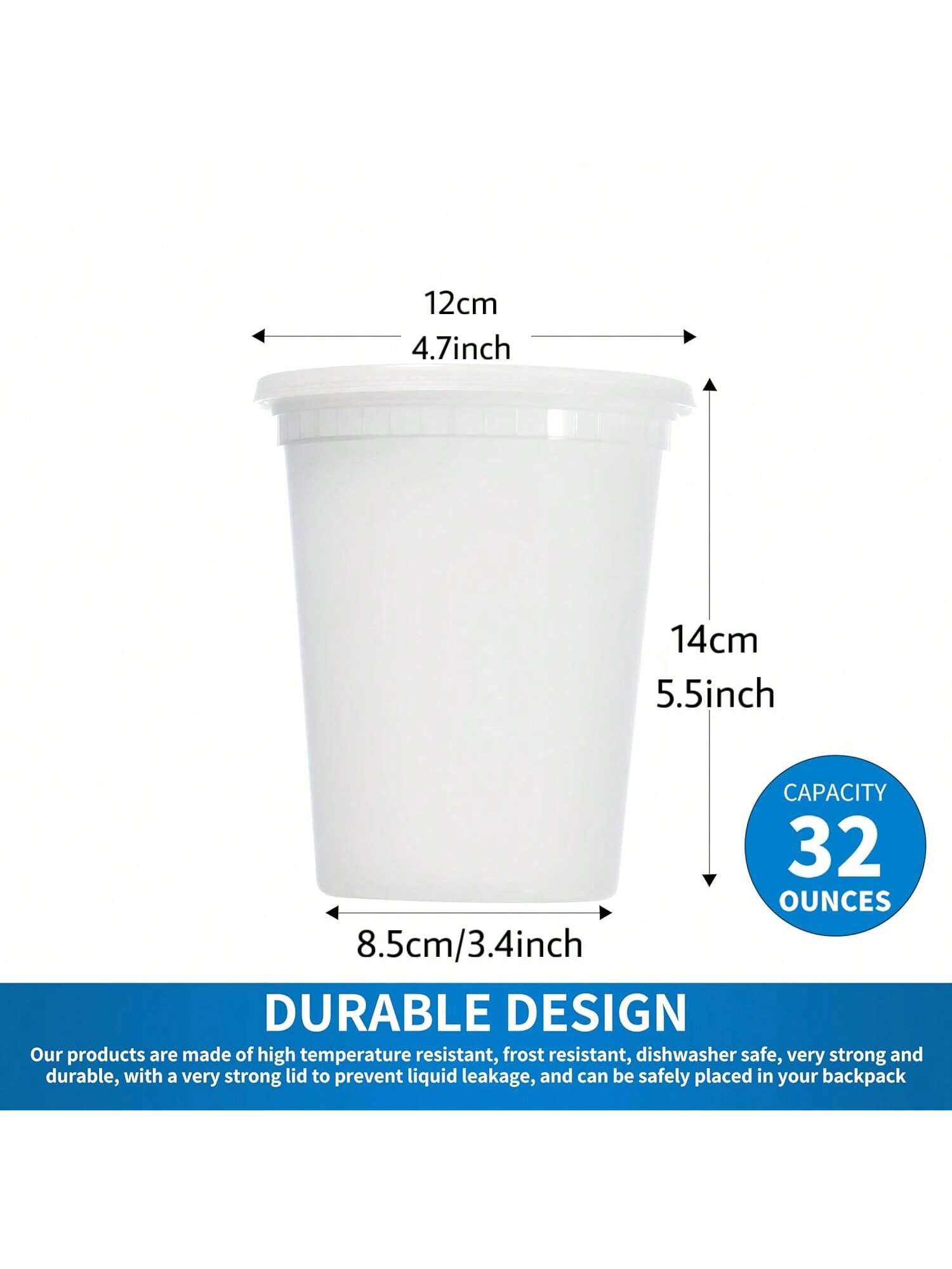 24Pack 32Oz Deli Containers Me - Meal Prep Ideas recensie en prijs