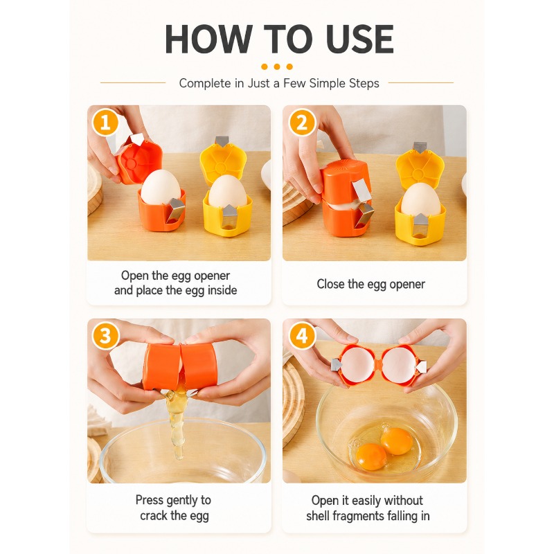 Eierschaalbreker, -opener, keu - Meal Prep Eggs recensie en prijs