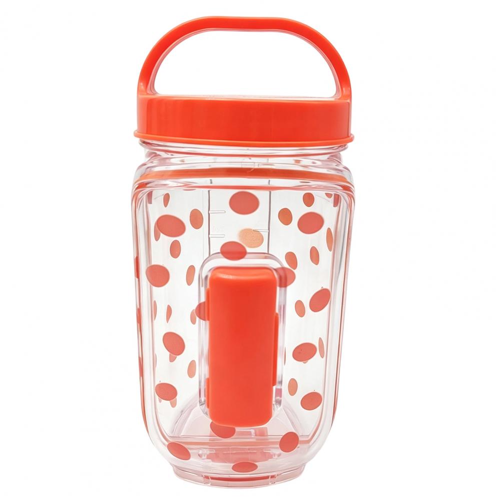 Draagbare lunchkom voor het we - Meal Prep Jar Salad recensie en prijs