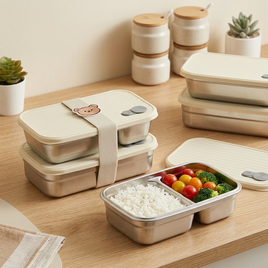 RVS Bento Box Metalen Lunchbox - Meal Prep Ideas recensie en prijs