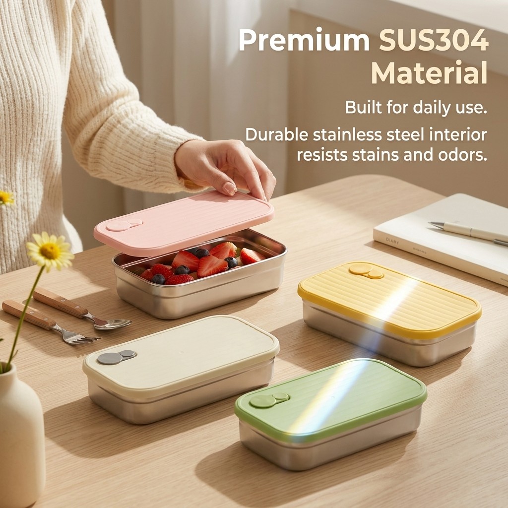 RVS Bento Box Metalen Lunchbox - Meal Prep Ideas recensie en prijs