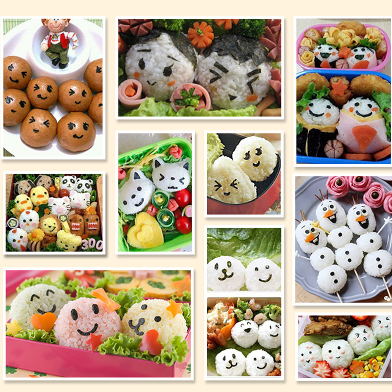 Cartoon Rijstbalvormpjes DIY L - Rice Ball Mold recensie en prijs
