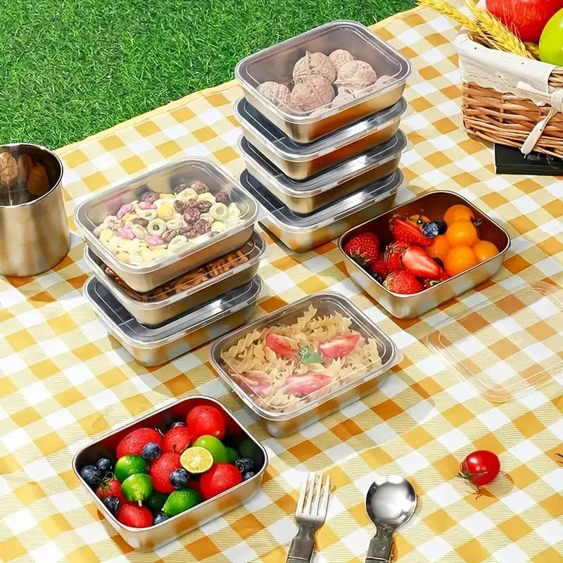 5-delige roestvrijstalen voeds - Meal Prep Ideas recensie en prijs