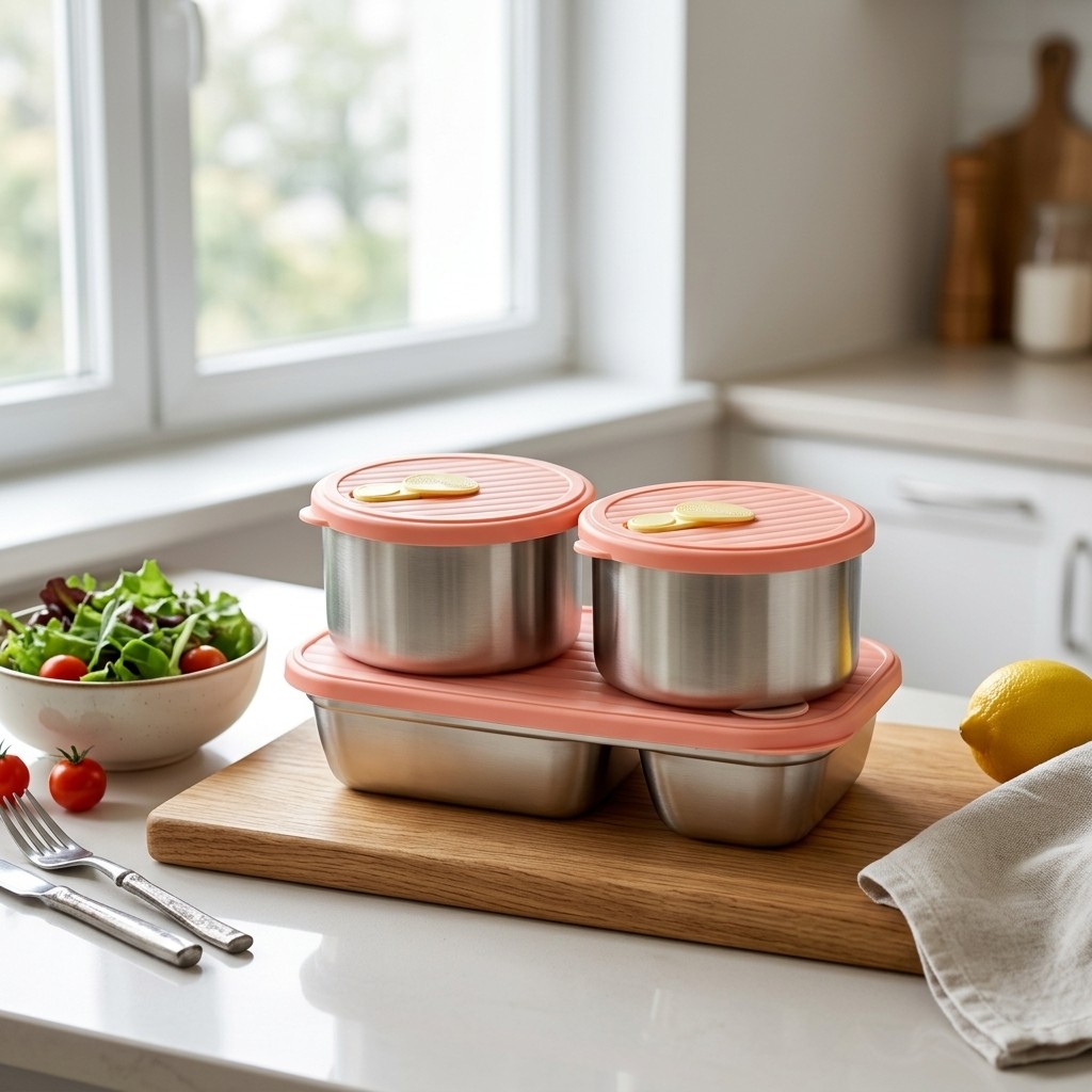 Microgolfbestendige 304 roestv - Meal Prep Ideas recensie en prijs