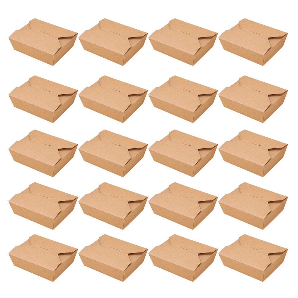 20 stuks kraftpapier lunchboxe - Meal Prep Cold Lunches recensie en prijs
