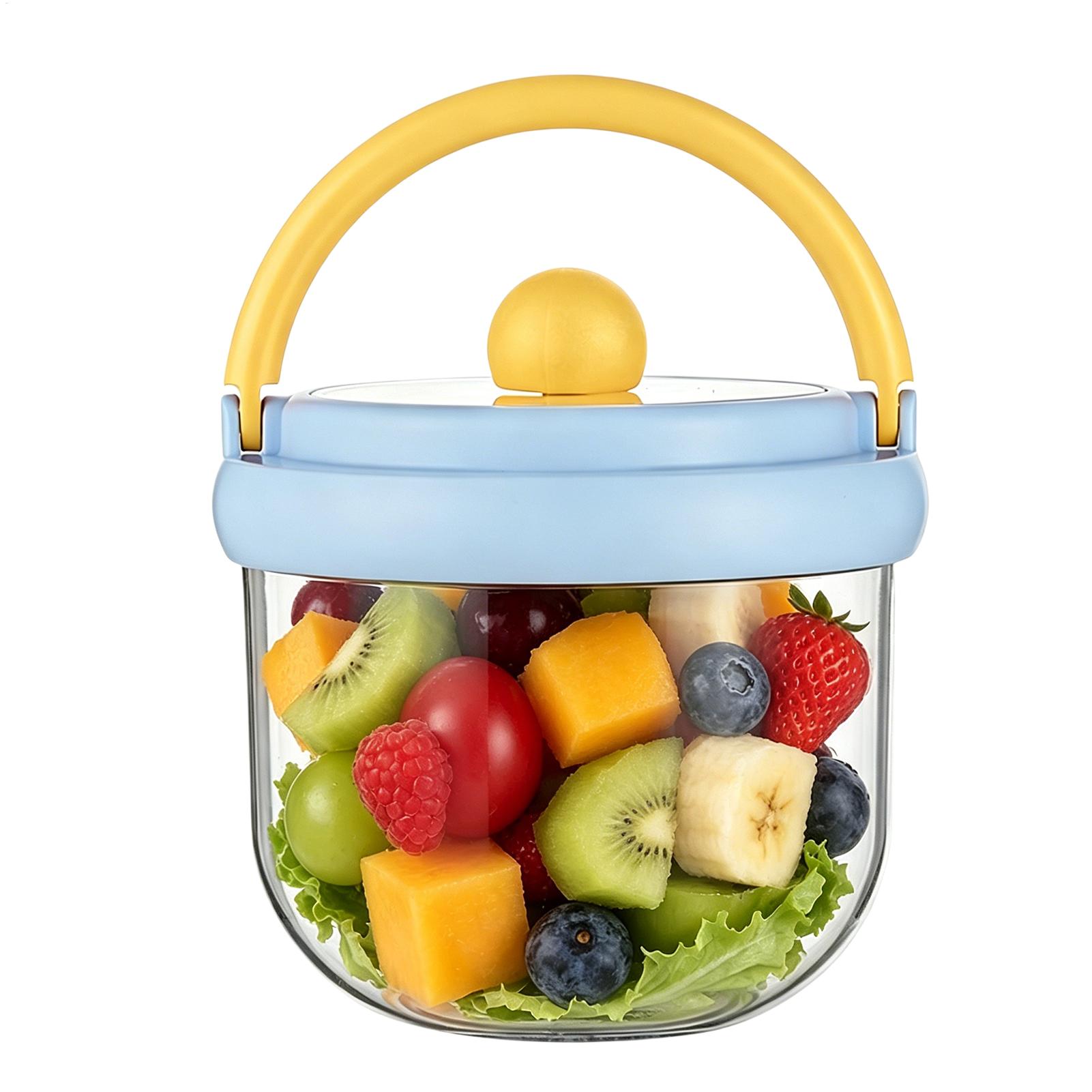 600ml Reissaladecontainer Lekv - Meal Prep Jar Salad recensie en prijs