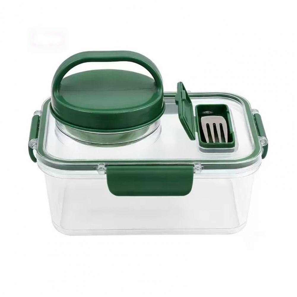 Lekvrije saladebox, 2-pack sal - Meal Prep Jar Salad recensie en prijs