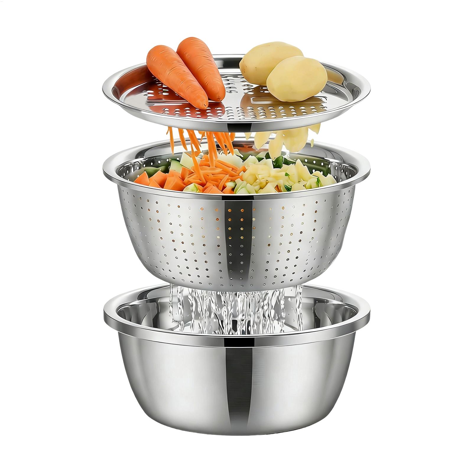 Roestvrijstalen vergiet, zeefb - Meal Prep Pasta recensie en prijs