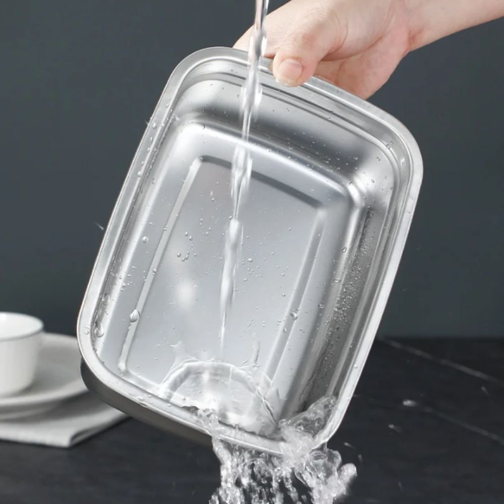 Roestvrijstalen campinglunchbo - Meal Prep Microwave recensie en prijs