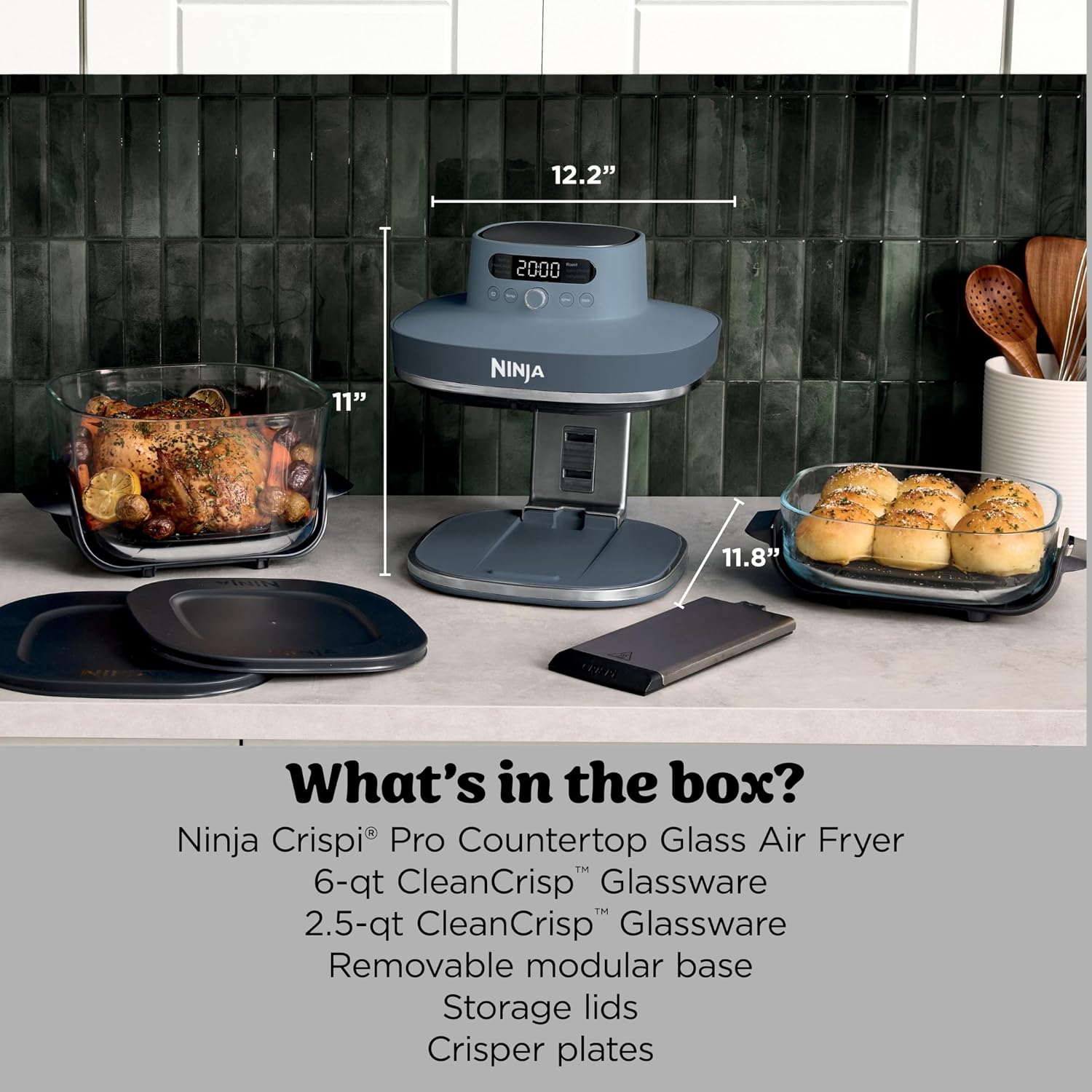 Ninja Crispi Pro 6-in-1 glazen - Meal Prep Microwave recensie en prijs