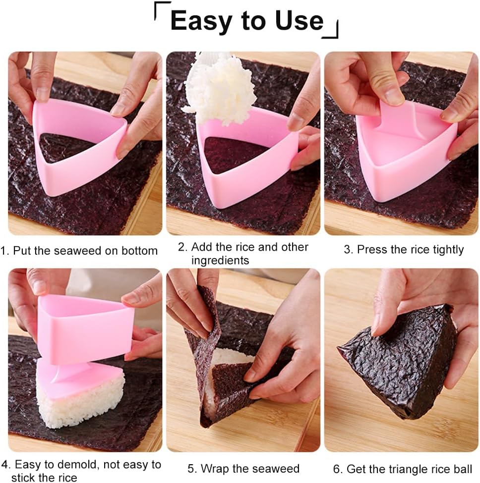 2 stks Sushi Mold Onigiri Rijs - Rice Ball Mold recensie en prijs