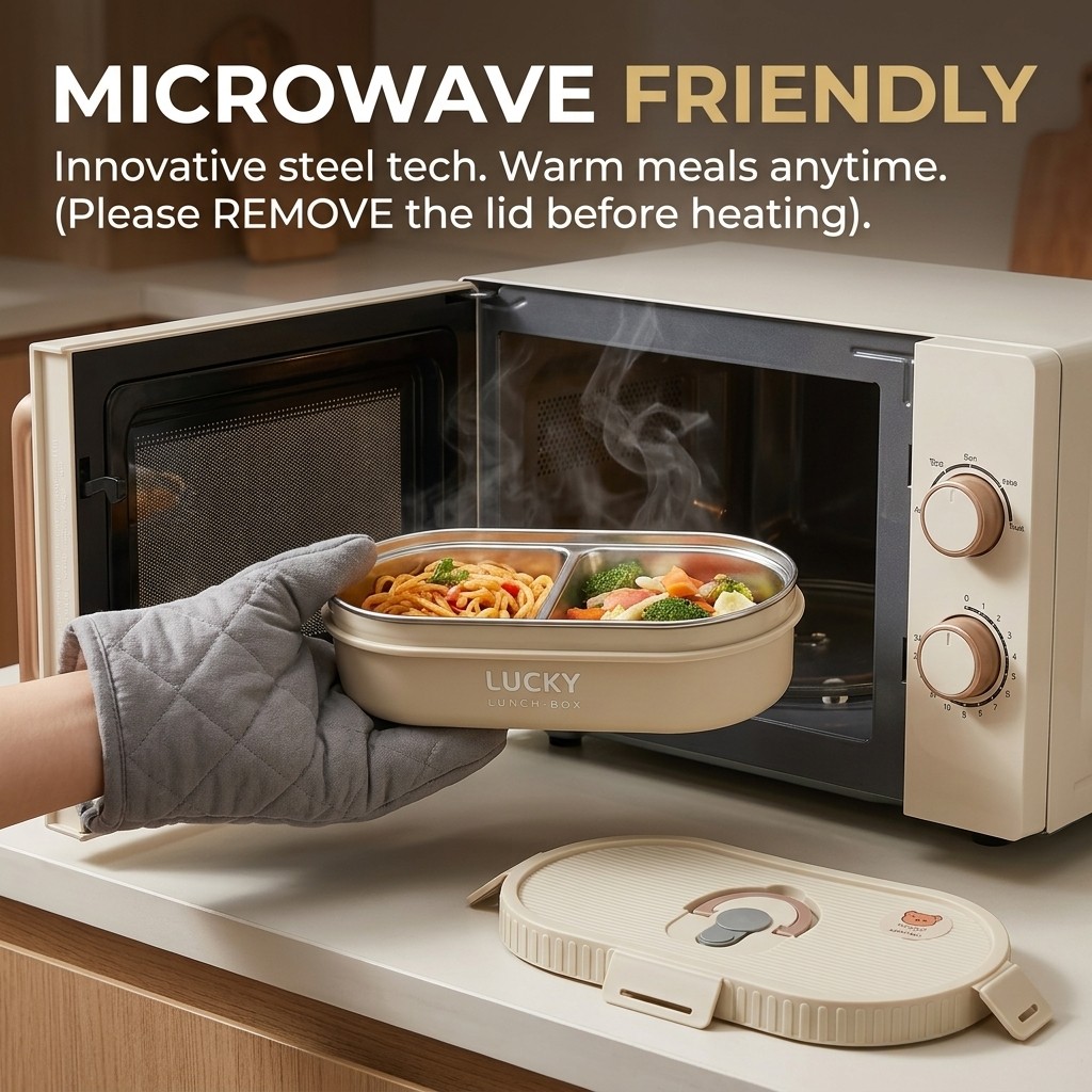 Microgolfbestendige 304 roestv - Meal Prep Microwave recensie en prijs
