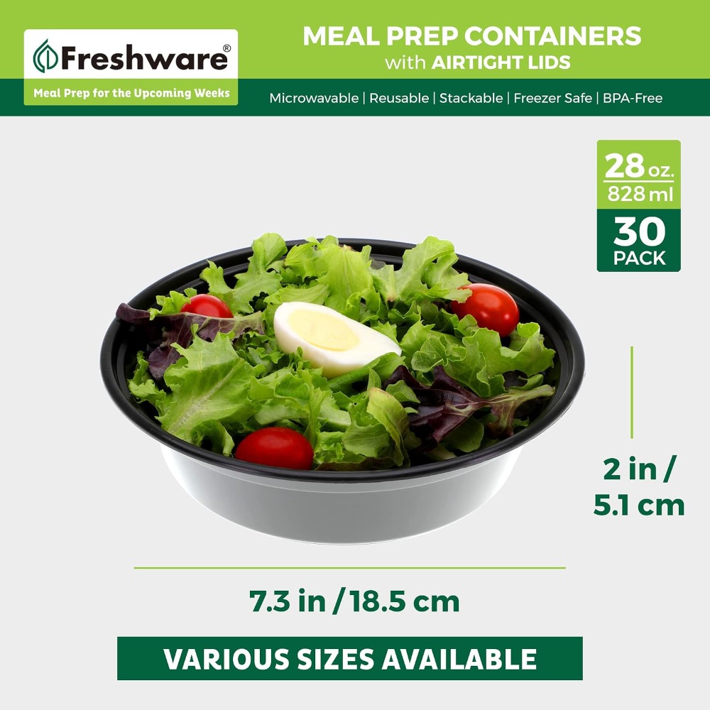 Meal Prep Bakjes met deksels,  - Meal Prep Microwave recensie en prijs