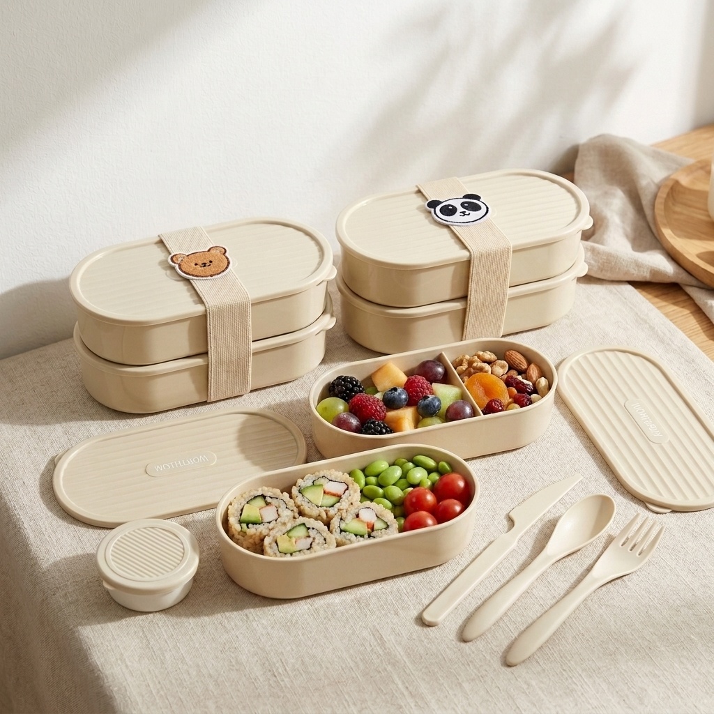 Dubbellaagse ovale lunchbox me - Meal Prep Microwave recensie en prijs