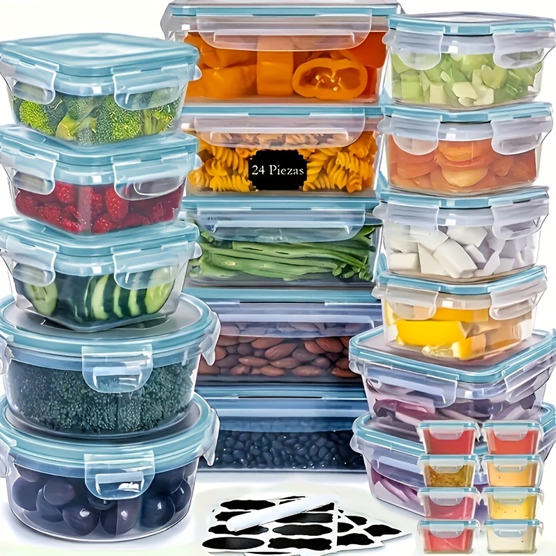 48-delige BPA-vrije voedselbew - Meal Prep Microwave recensie en prijs
