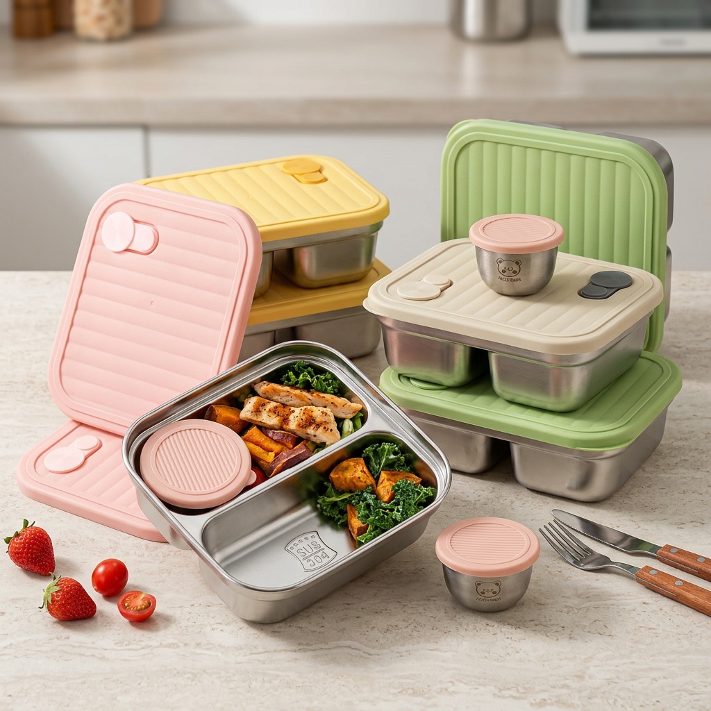 304 roestvrijstalen lunchconta - Meal Prep Microwave recensie en prijs